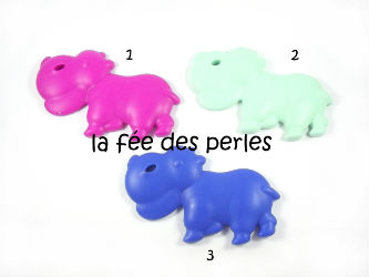 Hippopotame en silicone