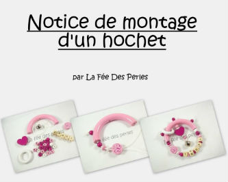 Tutoriel hochet en perles