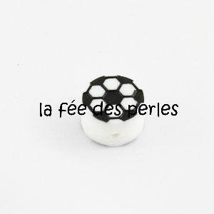 Perles en silicone ballon de foot