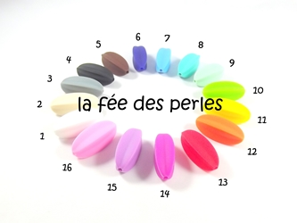 Perles en silicone montgolfière
