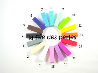 Perles en silicone rectangle