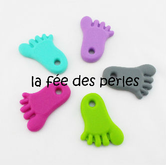 Pieds en silicone